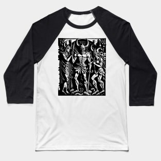 Medieval Daemon #1 Baseball T-Shirt